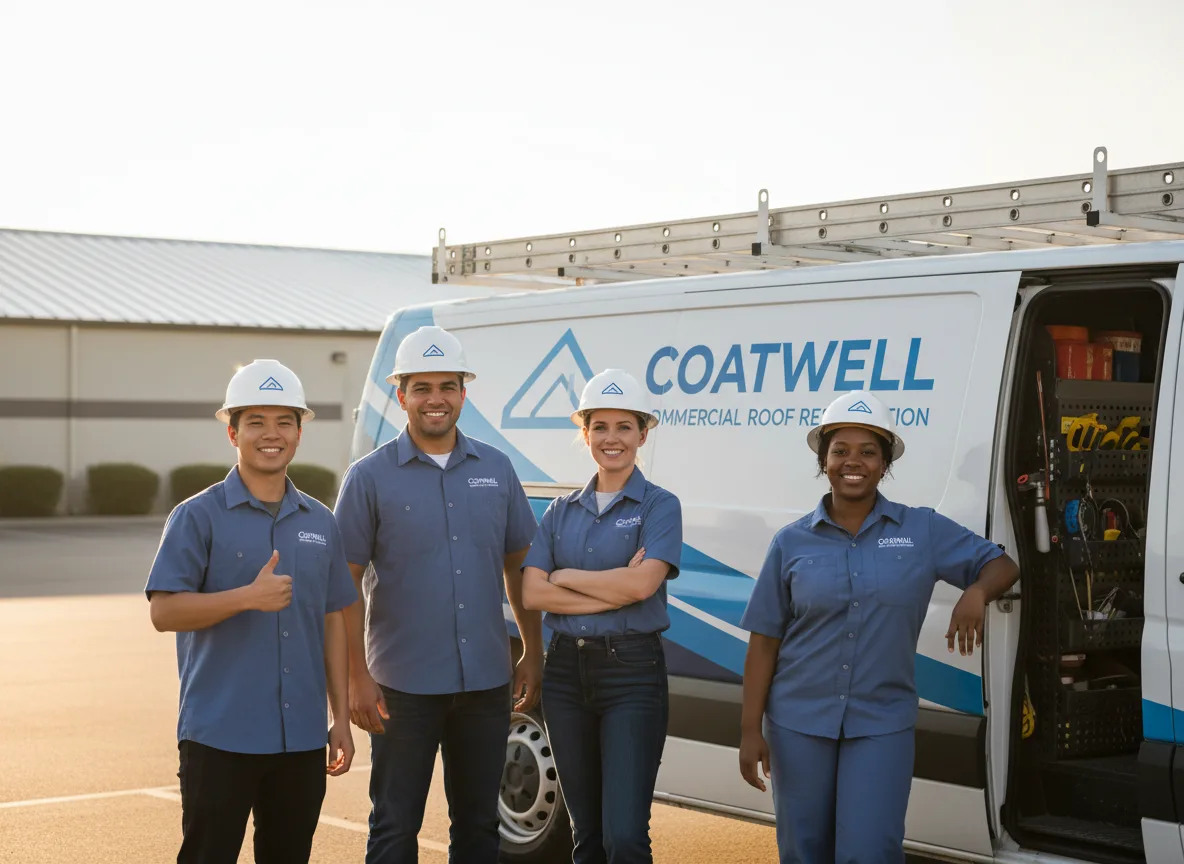 Commercial roof coating company in Champlin, MN
